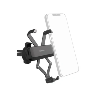 Abbildung von Hama Auto Handyhalterung &quot;Gravity Pro&quot; für Lüftung, anpassbar, universal Smartphone Halterung
