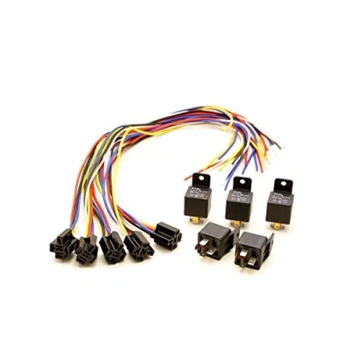 Abbildung von edi tronic 5X KFZ Relais Öffner Schließer Auto Umschaltrelais Wechselrelais 12V 40A Sockel