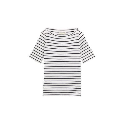 Abbildung von TOM Tailor Kurzarm Tshirt print, Damen, Größe: 44, Weiß