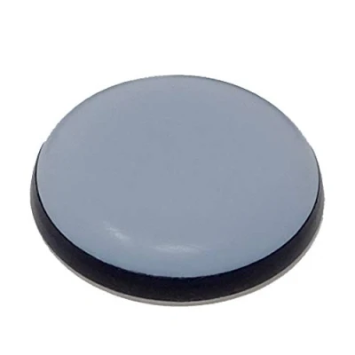 Abbildung von 16 Möbelgleiter Ø 25 mm selbstklebend Teflongleiter Stuhlgleiter PTFE Gleiter Teflon