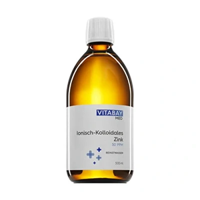 Abbildung von Kolloidales Zink 50 Ppm Reinheitsstufe 99.99 % 500 ml