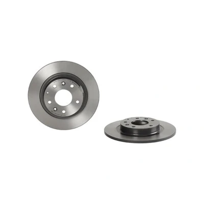 Abbildung von BREMBO 08.D222.11 Bremsscheibe 281 9,5 5 voll beschichtet mit Schrauben MAZDA: CX 3