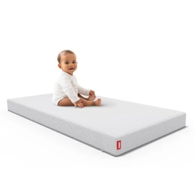 Abbildung von Bodyguard bett1 Kindermatratze 80x160. Sicherheit, Sauberkeit und gleichbleibende Ergonomie für Neugeborene, Babys Kleinkinder. (waschbar bis 60 Grad, Oeko TEX® 100, QXSchaum)