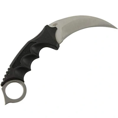 Abbildung von United Cutlery Silver Honshu Karambit and shoulder harness sheath