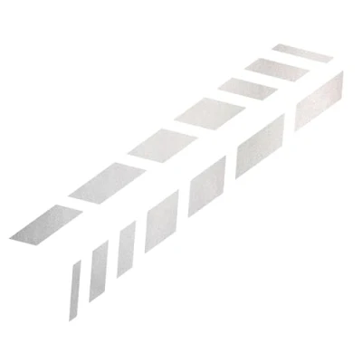 Abbildung von Foliatec 33944 Car Design Sticker Shades 9 x 77 cm, 2 Stück, Silber Chrom Matt