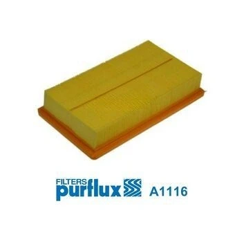 Abbildung von PURFLUX A1116 Luftfilter 49 158 280 Filtereinsatz FIAT: Stilo Schrägheck, Multi Wagon, Kasten / Kombi