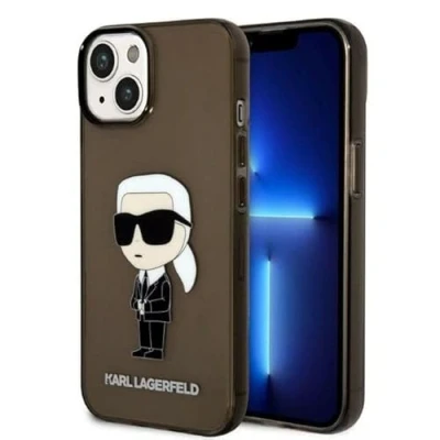 Abbildung von KARL LAGERFELD KLHCP14MHNIKTCK Hülle für iPhone 14 Plus 6,7&quot; Schwarz hardcase Ik