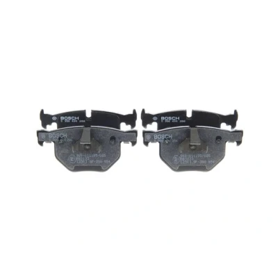 Abbildung von BOSCH 0 986 494 286 Bremsbelagsatz Low Metallic mit Anti Quietsch Blech, Kolbenclip BMW: 7