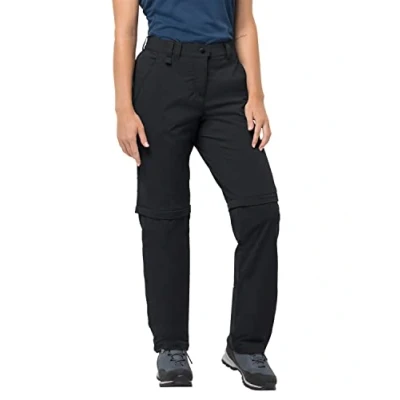 Abbildung von Jack Wolfskin Damen Activate Light Zip Off Women Wanderhose, Graphite, 42 EU