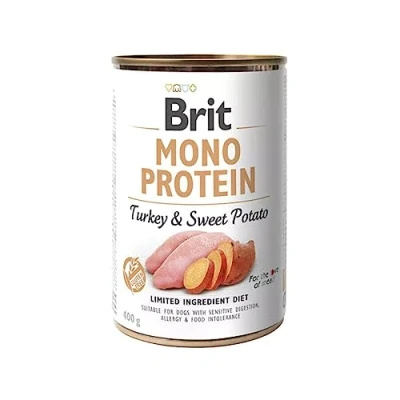 Abbildung von Brit Blik Care Mono Protein 400 g Hundefutter Truthahn&amp;Skartof...