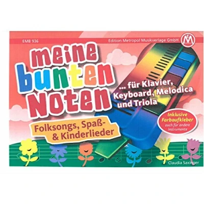 Abbildung von Meine bunten Noten für Klavier, Keyboard, Melodica , Triola: Folksongs, Spaß und Kinderlieder