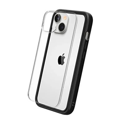 Abbildung von RhinoShield Modulares Case kompatibel mit [iPhone 14] Mod NX Anpassbare &amp; stoßdämpfende Schutzhülle im schlanken Design 3.5 Meter Fallschutz Schwarz