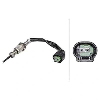Abbildung von HELLA 6PT 358 181 261 Sensor, Abgastemperatur BMW: 5 Touring, Limousine, 3 Touring