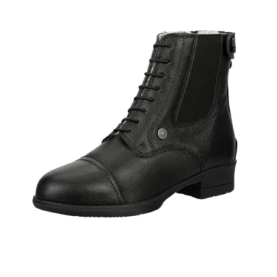 Abbildung von Reitstiefel aus Leder mit Schnürsenkeln. Mädchen Suedwind Footwear Nova Soft Win