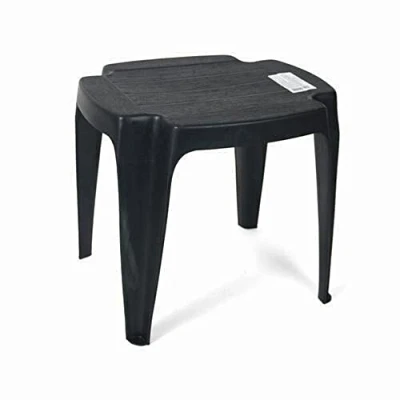 Abbildung von Stapelbarer Couchtisch für den Außenbereich, Made in Italy, 42x37x38 cm, Farbe anthrazit