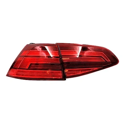 Abbildung von Rückleuchten Folie Set Aufkleber Tönungsfolie Heckleuchten Passgenau zugeschnitten für Rückleuchte Selbstklebend Kfz Auto Zubehör C061 (Red)
