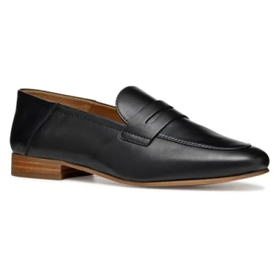 Abbildung von Geox D Mantinea Slipper, Damen, Größe: 41, Black Leder