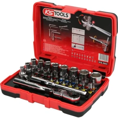 Abbildung von KS TOOLS 918.3005 Set, Schraubendreher Einsatz (Bits) 33