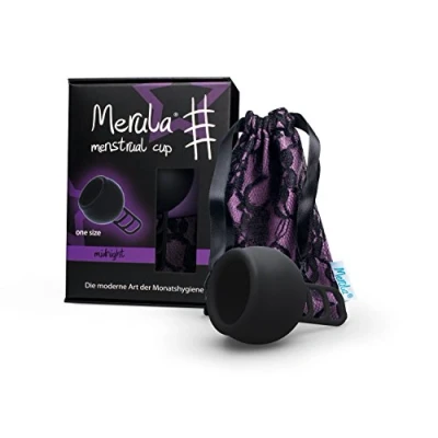 Abbildung von Merula Menstrual Cup midnight schwarz 1 St