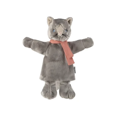 Abbildung von Sterntaler Katze Kuscheltier für Kinder, Größe: One Size, Graufarbig