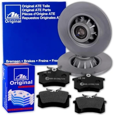 Abbildung von ATE Bremsscheiben 274mm + Beläge hinten passend für Grand SCENIC II 2
