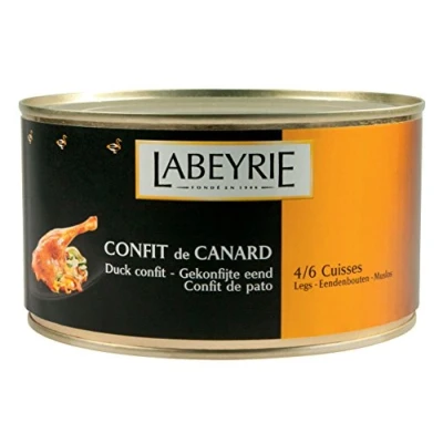 Abbildung von Labeyrie Confit de Canard 4 bis 6 Entenkeulen Enten 1280g