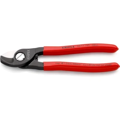 Abbildung von Knipex 95 11 165, Seitenschneiderzange, 1,5 cm, Stahl, Kunststoff, Rot, 16,5 cm