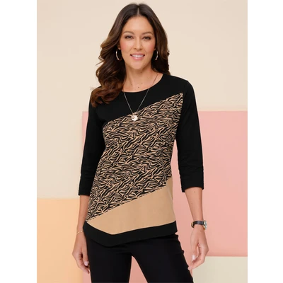 Abbildung von Sieh an! T Shirt 3/4 Arm
