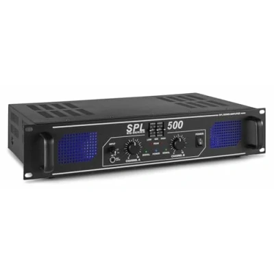 Abbildung von Skytec SPL 500 Audioverstärker (2.0 Kanäle, 0,5%, 95 dB, 250 W, 82 775 mV)