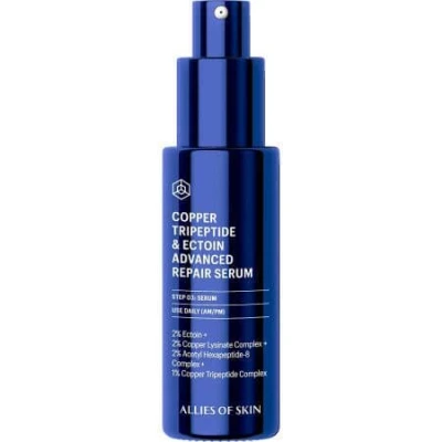 Abbildung von Copper Tripeptide &amp; Ectoin Advanced Repairing Face Serum, 30 ml, Allies of Skin