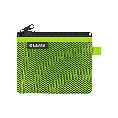 Abbildung von 10 x Leitz Traveller Zip Beutel Wow S 2 Fächer 14x10,5cm grün