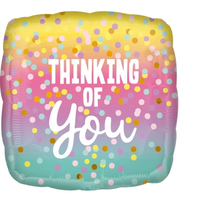 Abbildung von Heliumballon Thinking Of You 46cm pro Stück