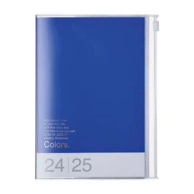 Abbildung von MARK&#039;S 2024/2025 Taschenkalender B6 vertikal, Colors // Blue: Von Oktober 2024 bis Dezember 2025