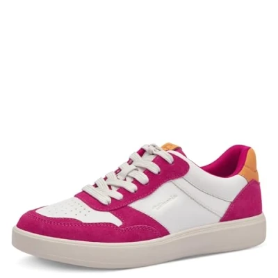 Abbildung von Tamaris Sneaker low, Damen, Größe: 38, Fuxia comb Schuhe