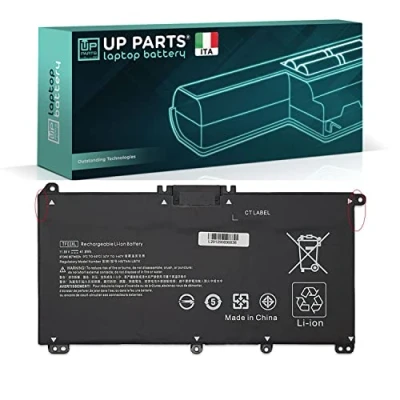 Abbildung von UP PARTS® TF03XL Akku kompatibel mit HP 41,9 Wh für Laptop PAVILION X360 14 bf0xx bk0xx bp0xx cd0xx 15 cc0xx ck0xx 17 ar0xx (Sleep Modus Funktion )