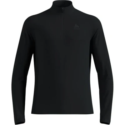 Abbildung von Odlo Fleecepullover Herren Essential Light I Midlayer mit Halbreißverschluss Langarm Wandershirt