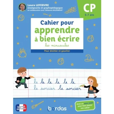 Abbildung von Cahier Pour apprendre à bien écrire les minuscules droitier et gaucher CP