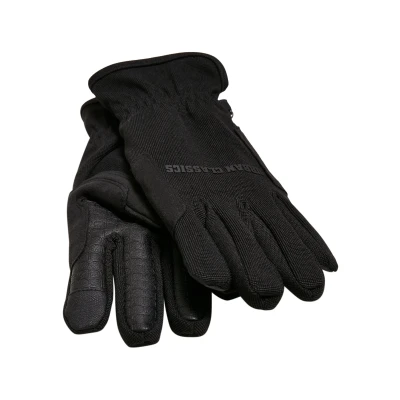 Abbildung von Urban Classics Performance Winter Gloves Fingerhandschuh, Herren, Größe: S/M, Black