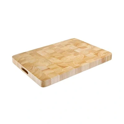 Abbildung von Vogue Holzschneidebrett, groß, rechteckig: 45(H)x610(B)x455(L)mm, lebensmittelechtes Holz, antibakterielles Schneidebretter aus Servierbrett gewerbliche &amp; private Küche, C460