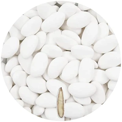Abbildung von EinsSein® 500g Hochzeitsmandeln Gastgeschenke Avola Exclusiva griechisch Hochzeit Zuckermandeln Schokomandeln Bonboniere Bonbons Schokotafeln ohne organzasäckchen Dragees Taufe Taufmandeln kg