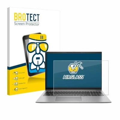 Abbildung von BROTECT Schutzglas für HP Zbook Firefly 16 G11 Schutzfolie Panzer Folie Glas [Extrem Kratzfest 9H, Anti Fingerprint, Ultra Transparent]