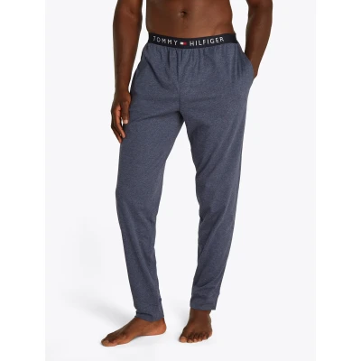 Abbildung von Tommy Hilfiger Original Cuffed Nachtwäsche Hose, Herren, Größe: XL, Desert sky ht