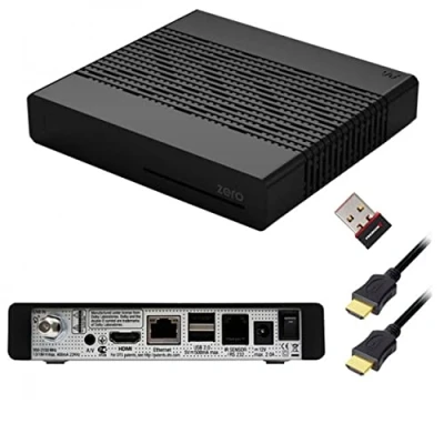 Abbildung von VU+ ZERO Black Digital SAT Receiver 1x DVB S2 Linux Wlan Stick