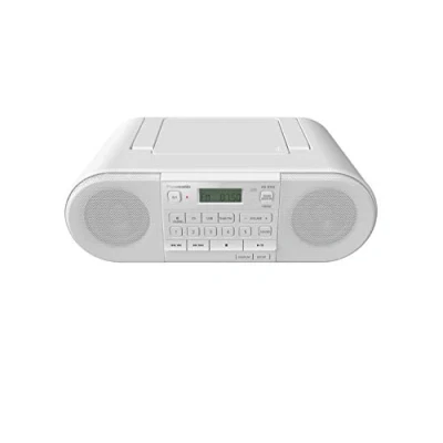 Abbildung von Panasonic RX D552 HiFi Soundsystem mit DAB,DAB+ &amp; UKW,Tragbarer Lautsprecher,CD Player,Wiedergabe USB,Bluetooth,20W Weiß