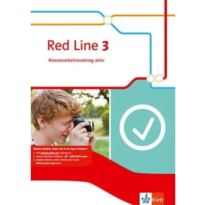 Abbildung von Red Line 3: Klassenarbeitstraining aktiv mit Mediensammlung Klasse 7 (Red Line. Ausgabe ab 2014)