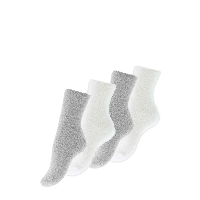 Abbildung von Yenita® Kuschelsocken (4 Paar) Weich und flauschig