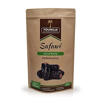 Abbildung von Safawi Datteln aus Medina 450g I Medinadattel Naturbelassen
