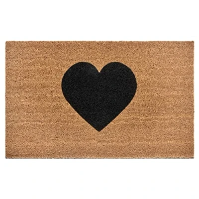Abbildung von Fußmatte Mix Mats Kokos Heart, HANSE Home, rechteckig, Höhe: 15 mm, Kokos, Schmutzfangmatte, Outdoor, Rutschfest, Innen, Kokosmatte, Flur