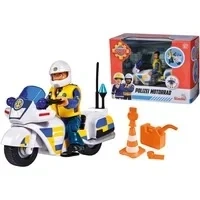 Abbildung von SIMBA Spielzeug Motorrad Feuerwehrmann Sam, Polizei mit Figur