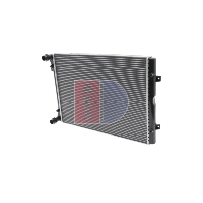 Abbildung von AKS DASIS 040001N Kühler, Motorkühlung 600 445 34 Kühlrippen gelötet VOLKSWAGEN: Sharan I, FORD: Galaxy Mk1 MPV, SEAT: Alhambra I